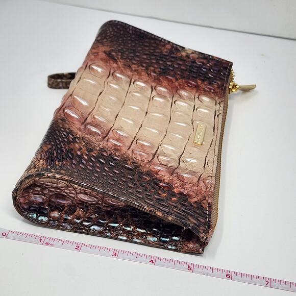 Brahmin Croc Embossed Clutch Wristlet - Picture 11 of 11